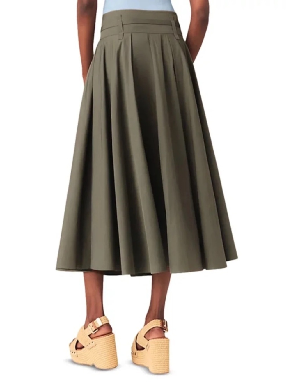 Jeji Belted Midi Skirt - Picture 3 of 7